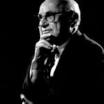 Milton Friedman, économiste et père de l'école de chicago