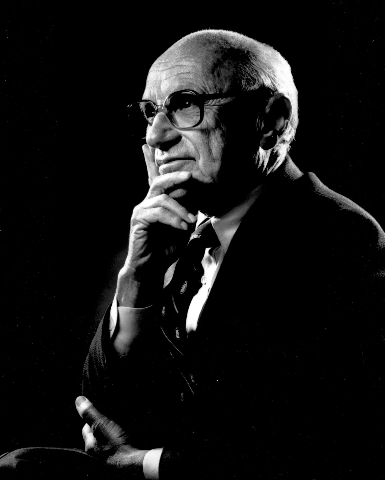 Milton Friedman, économiste et père de l'école de chicago
