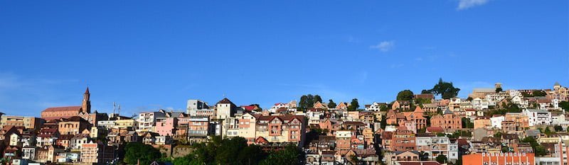 La villes des Milles, Antananarivo, à Madagascar