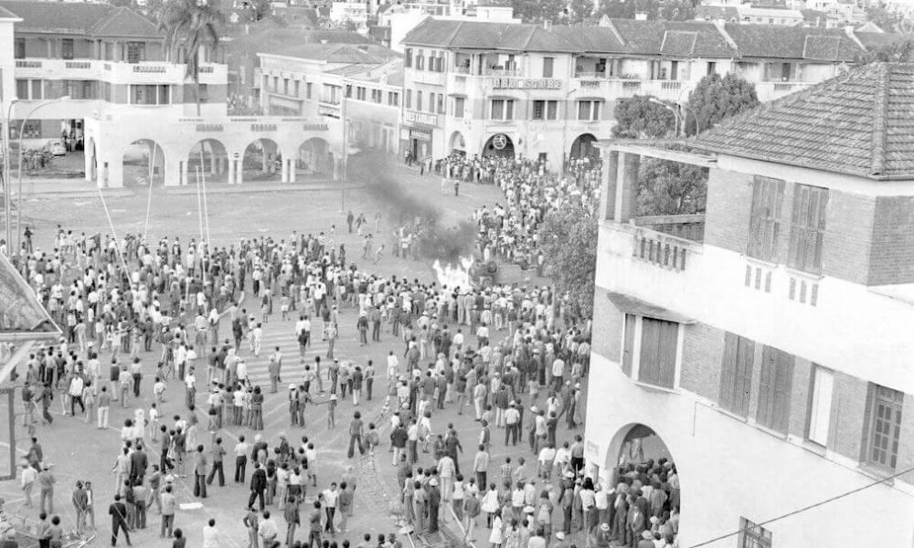 Mai 1972, révolution malgache, à Madagascar